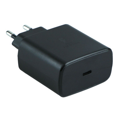 Мережеве зарядний пристрій Samsung (EP-TA845XBEGCN) 45W з кабелем Type-C to Type-C чорний