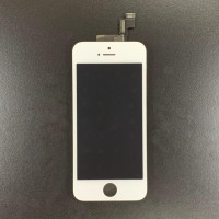 Дисплей с сенсорным экраном (модуль) iPhone 5S iPhone SE, белый (Класс B)
