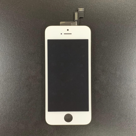 Дисплей с сенсорным экраном (модуль) iPhone 5S iPhone SE, белый (Класс А)