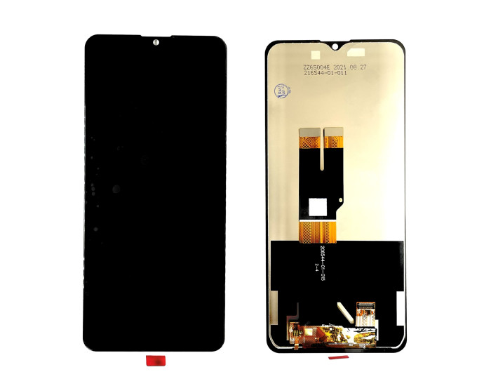 Дисплей з сенсорним екраном (модуль) Nokia 2.4, чорний
