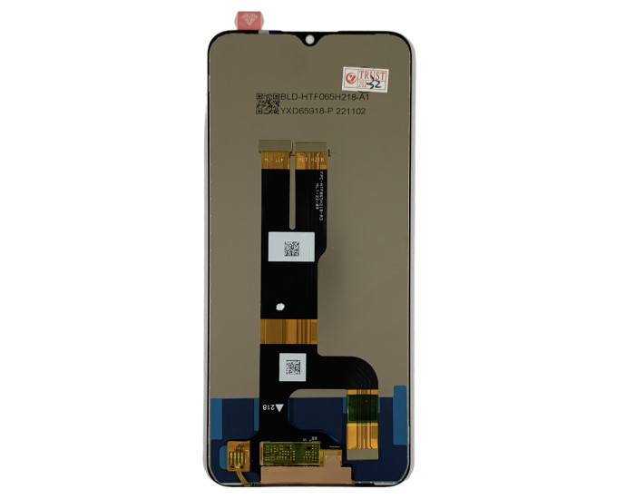 Дисплей с сенсорным экраном (модуль) Realme C31, черный