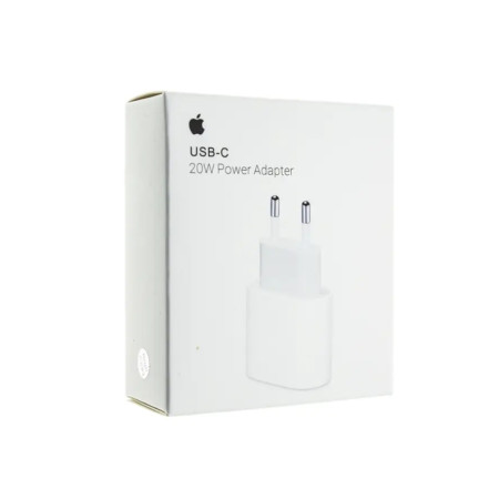 Сетевое зарядное устройство Apple 20W USB-C (A2347) (Белый / White) (Класс B)