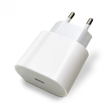 Сетевое зарядное устройство Apple 20W USB-C (A2347) (Белый / White) (Класс B)