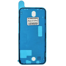 Стикер дисплея (двухсторонний скотч) Apple iPhone 12 / 12  Pro, черный (Класс B)