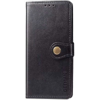 Чехол-книга Кожаный GETMAN Gallant Samsung Galaxy M35 5G, Черный (Класс C)