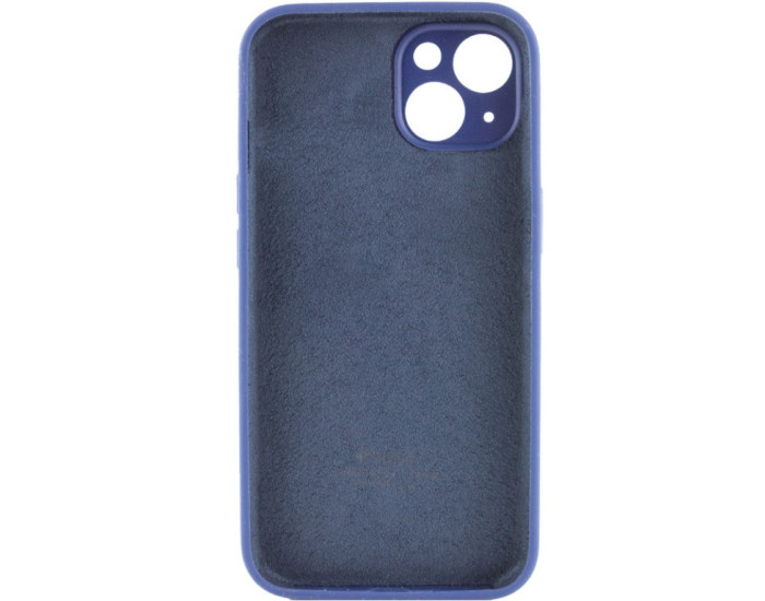 Чехол-силикон оригинал Full Camera Soft Matte iPhone 14 Pro Max, Midnight blue