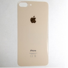 Задняя панель корпуса для iPhone 8 Plus, золото (Big Hole) (Класс C)