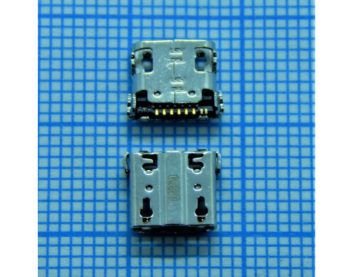 Коннектор зарядки Samsung I337  /I545 /I9500 /M919 /N7100,  Micro-USB