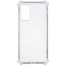 Чехол-силикон Getman Ease logo усиленные углы Samsung Galaxy S20 FE, Прозрачный (Класс B)