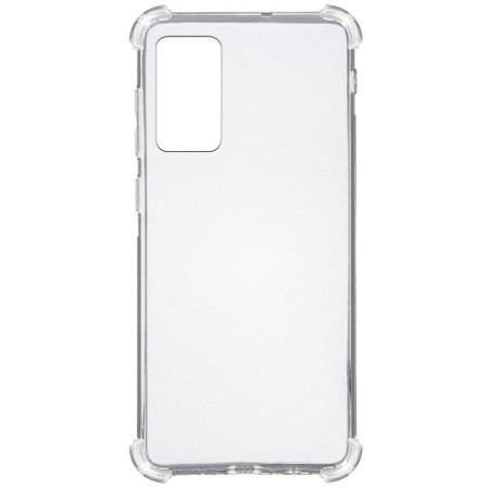 Чехол-силикон Getman Ease logo усиленные углы Samsung Galaxy S20 FE, Прозрачный (Класс B)