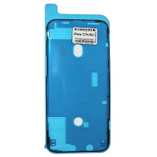 Стикер дисплея (двухсторонний скотч) Apple iPhone 12 Pro max, черный (Класс B)