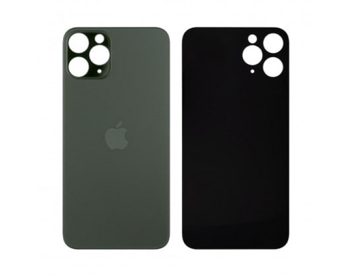 Задняя панель корпуса для iPhone 11 Pro, Midnight Green (Big Hole) оригинал