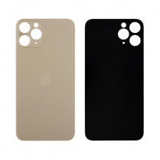 Задняя панель корпуса для iPhone 11 Pro, Gold (Big Hole) оригинал (Класс B)