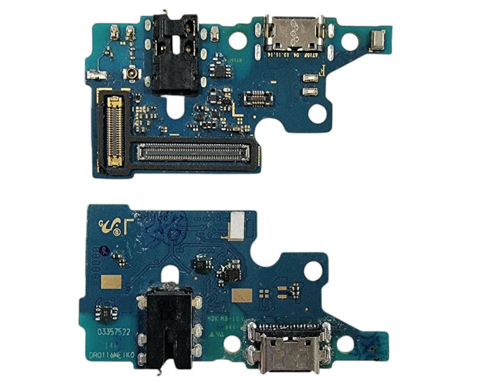Шлейф для Samsung A715 Galaxy A71 - 2019, коннектора зарядки, оригинал
