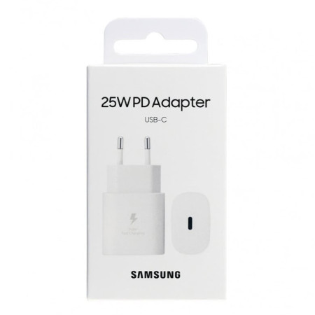 Сетевое зарядное устройство Samsung 25W Type-C (EP-TA800XBEGCN) Белый (Класс А)
