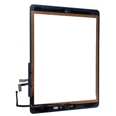 Сенсор iPad 9.7 2017 / iPad 5 Air, A1822 / A1823 / A1474 / A1475 / A1476, чорний, повний комплект, High Copy