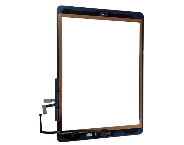 Сенсор iPad 9.7 2017 / iPad 5 Air, A1822 / A1823 / A1474 / A1475 / A1476, черный, полный комплект, High Copy