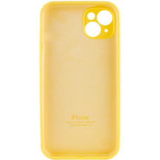 Чехол-силикон оригинал Full Camera Soft Matte iPhone 14 Pro Max, Yellow