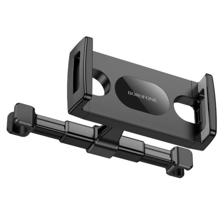 Автодержатель Borofone BH101 механический крепеж на подголовник Black (Класс C)
