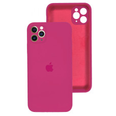 Чехол-силикон оригинал Full Camera Soft Matte iPhone 14 Pro Max, Dragon fruit (Класс B)