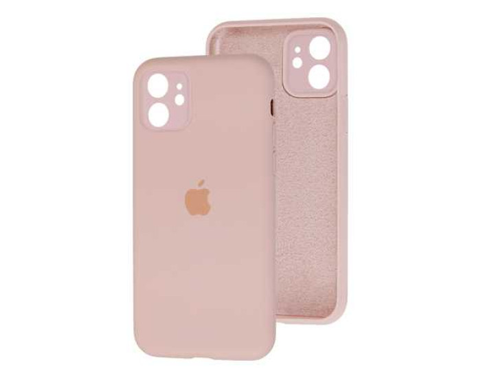 Чехол-силикон оригинал Full Camera Soft Matte iPhone 14 Pro Max, Pink sand