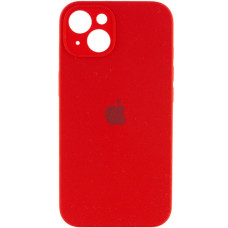 Чехол-силикон оригинал Full Camera Soft Matte iPhone 14 Pro Max Red (Класс B)