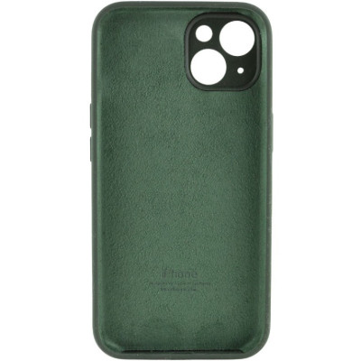 Чехол-силикон оригинал Full Camera Soft Matte iPhone 14 Pro Dark Green