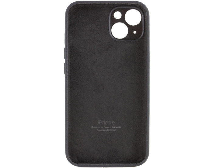 Чехол-силикон оригинал Full Camera Soft Matte iPhone 15, Black