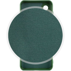 Чохол-силікон Silicone Lakshmi Full Camera Samsung S926B S24 Plus, Dark Green