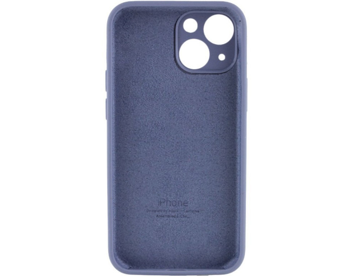 Чехол-силикон оригинал Full Camera Soft Matte iPhone 13 Pro (Серый / Lavender Gray)