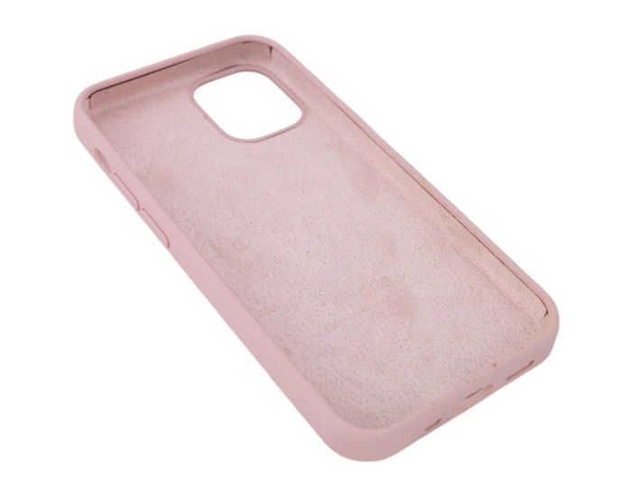 Чехол-силикон оригинал Full Soft Matte iPhone 15 Pro, Pink sand