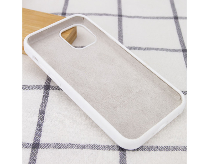 Чехол-силикон оригинал Full Soft Matte iPhone 15 Pro, White