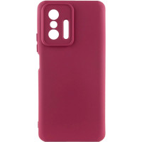 Чехол-силикон Cover Lakshmi Full Camera Xiaomi 11T / 11T Pro (Бордовый / Marsala) (Класс C)
