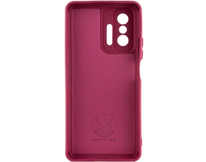 Чохол-силікон Cover Lakshmi Full Camera Xiaomi 11T / 11T Pro (Бордовий / Marsala)