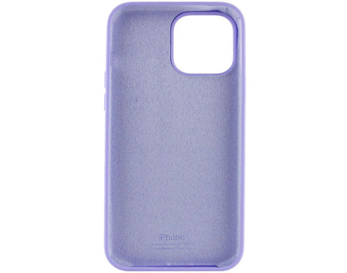 Чехол-силикон оригинал Full Soft Matte iPhone 15 Pro, Lilac