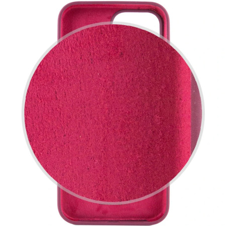 Чехол-силикон оригинал Full Soft Matte iPhone 15 Pro Marsala (Класс B)