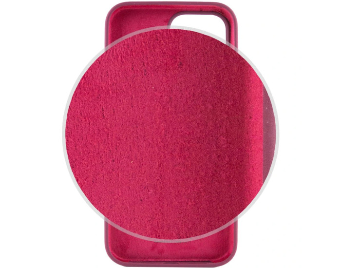 Чехол-силикон оригинал Full Soft Matte iPhone 15 Pro, Marsala