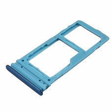 Держатель SIM-карты для Samsung A525 A52, A526 A52 5G, A725 A72, A726 A72 5G, Dual Sim, синий