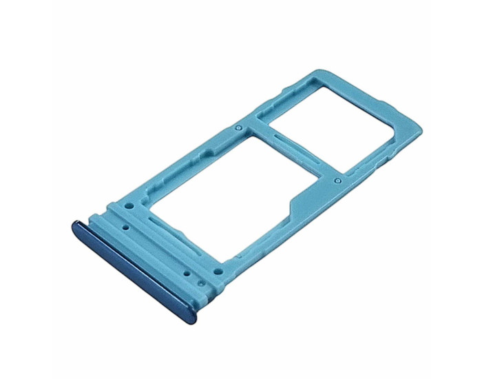 Держатель SIM-карты для Samsung A525 A52 /A526 A52 5G /A725 A72 /A726 A72 5G, Dual Sim, синий