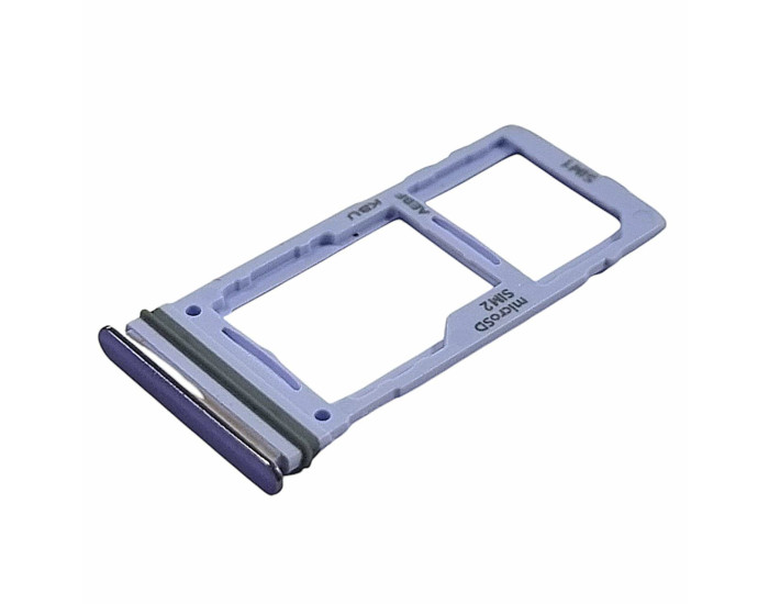 Держатель SIM-карты для Samsung A525 A52 /A526 A52 5G /A725 A72 /A726 A72 5G, Dual Sim, фиолетовый