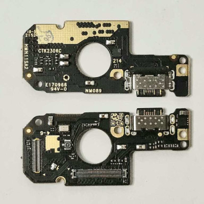 Шлейф для Xiaomi Poco M4 Pro 4G, Redmi Note 11, Note 11S, конектора зарядки, конектора гарнітури з мікрофоном, High Copy