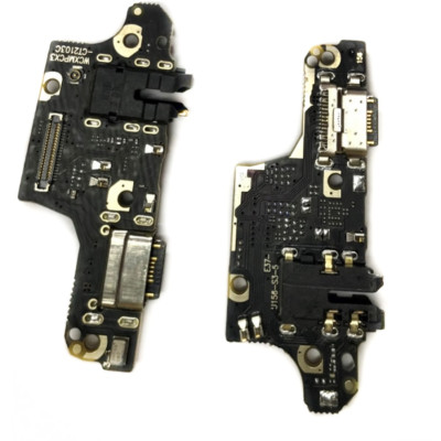 Шлейф для Xiaomi Poco X3 / X3 NFC / X3 Pro, конектора зарядки, з мікрофоном, High Copy