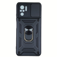 Чехол-Ударопрочный Camshield Serge Ring Xiaomi Redmi Note 10 / Note 10s / Poco M5s, Черный