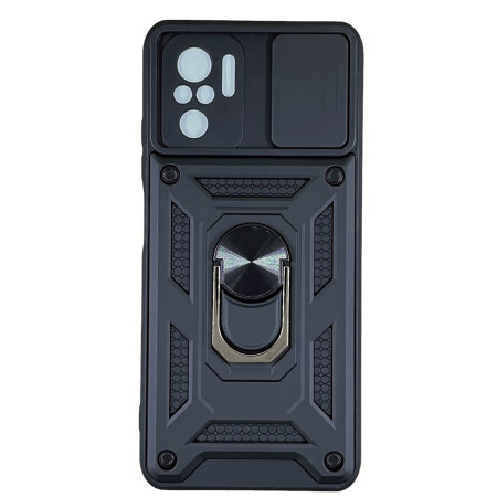 Чехол-Ударопрочный Camshield Serge Ring Xiaomi Redmi Note 10 / Note 10s / Poco M5s, Черный