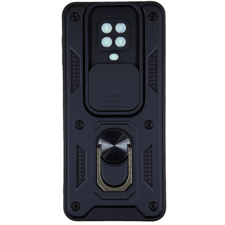 Чехол-Ударопрочный Camshield Serge Ring Xiaomi Redmi Note 9s / Note 9 Pro / 9 Pro Max , Черный