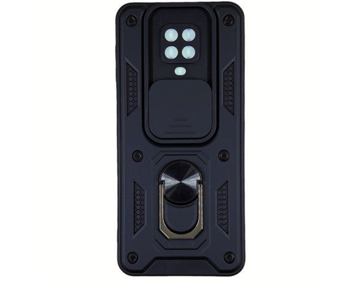 Чехол-Ударопрочный Camshield Serge Ring Xiaomi Redmi Note 9s / Note 9 Pro / 9 Pro Max , Черный