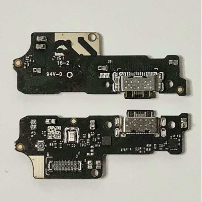 Шлейф для Xiaomi Redmi 10C/Poco C40, конектора навушників, конектора зарядки, з мікрофоном, High Copy