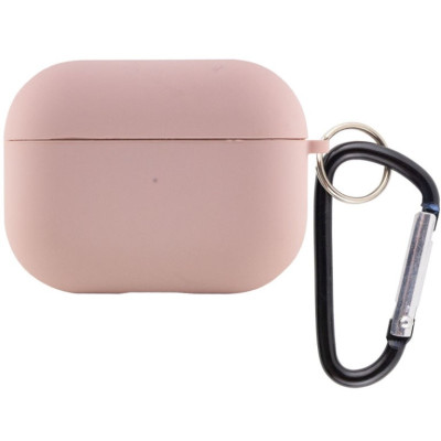 Чохол для AirPods Pro 2 Full Soft Matte Microfiber, Pink Sand