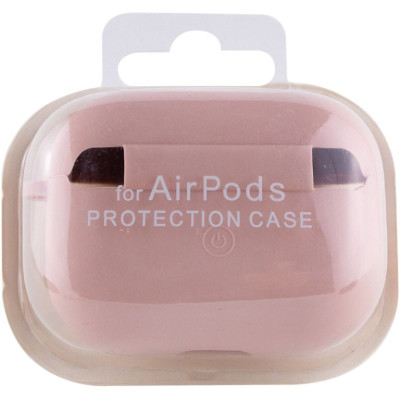 Чохол для AirPods Pro 2 Full Soft Matte Microfiber, Pink Sand