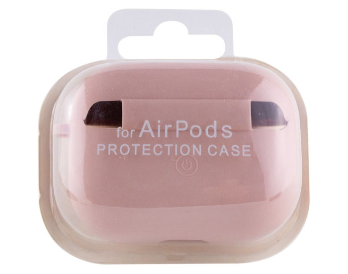 Чохол для AirPods Pro 2 Full Soft Matte Microfiber, Pink Sand
